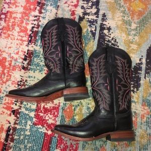 Ferrini square toe boots